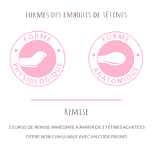 Charger l'image dans la galerie, Tétine personnalisable | Léopard des neiges