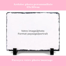 Charger l&#39;image dans la galerie, Ardoise Photo personnalisable | Bout&#39;D&#39;Chou