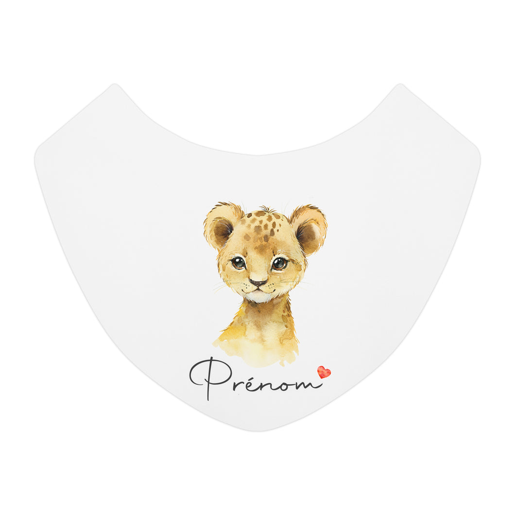 Bavoir personnalisable Lion