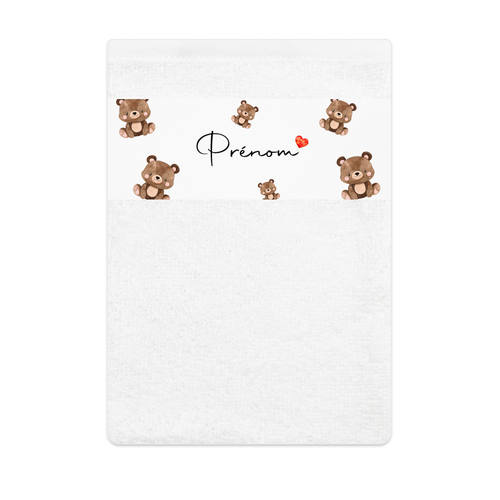 Gant de toilette personnalisable | Doudou