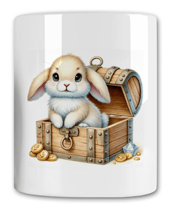 Tirelire Lapin coffre