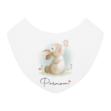 Charger l&#39;image dans la galerie, Bavoir personnalisable Lapin