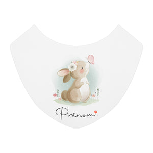 Bavoir personnalisable Lapin