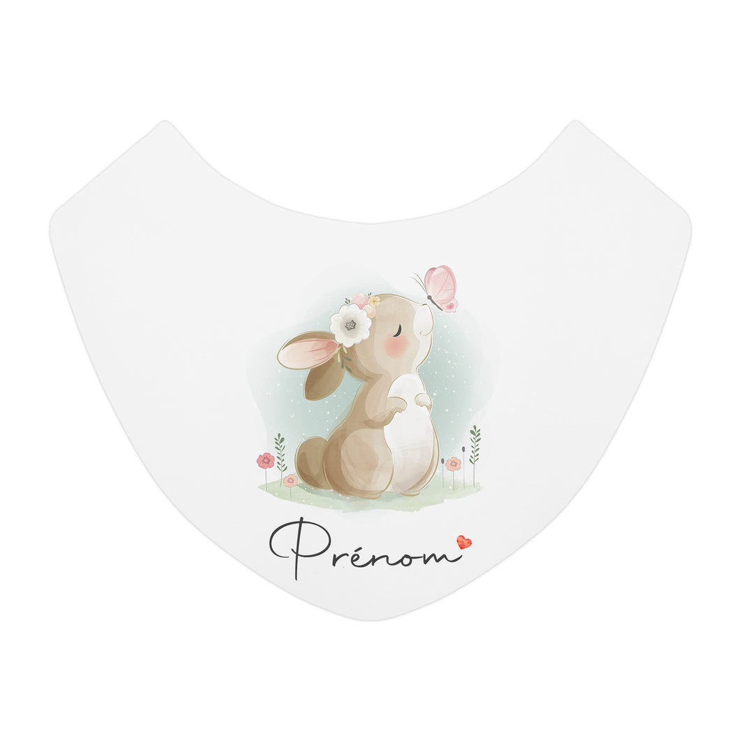 Bavoir personnalisable Lapin