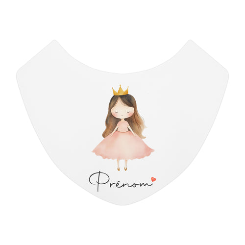 Bavoir personnalisable Princesse II