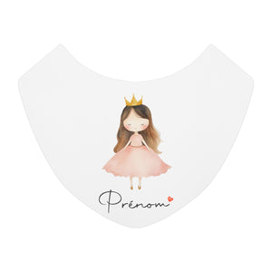 Bavoir personnalisable Princesse II