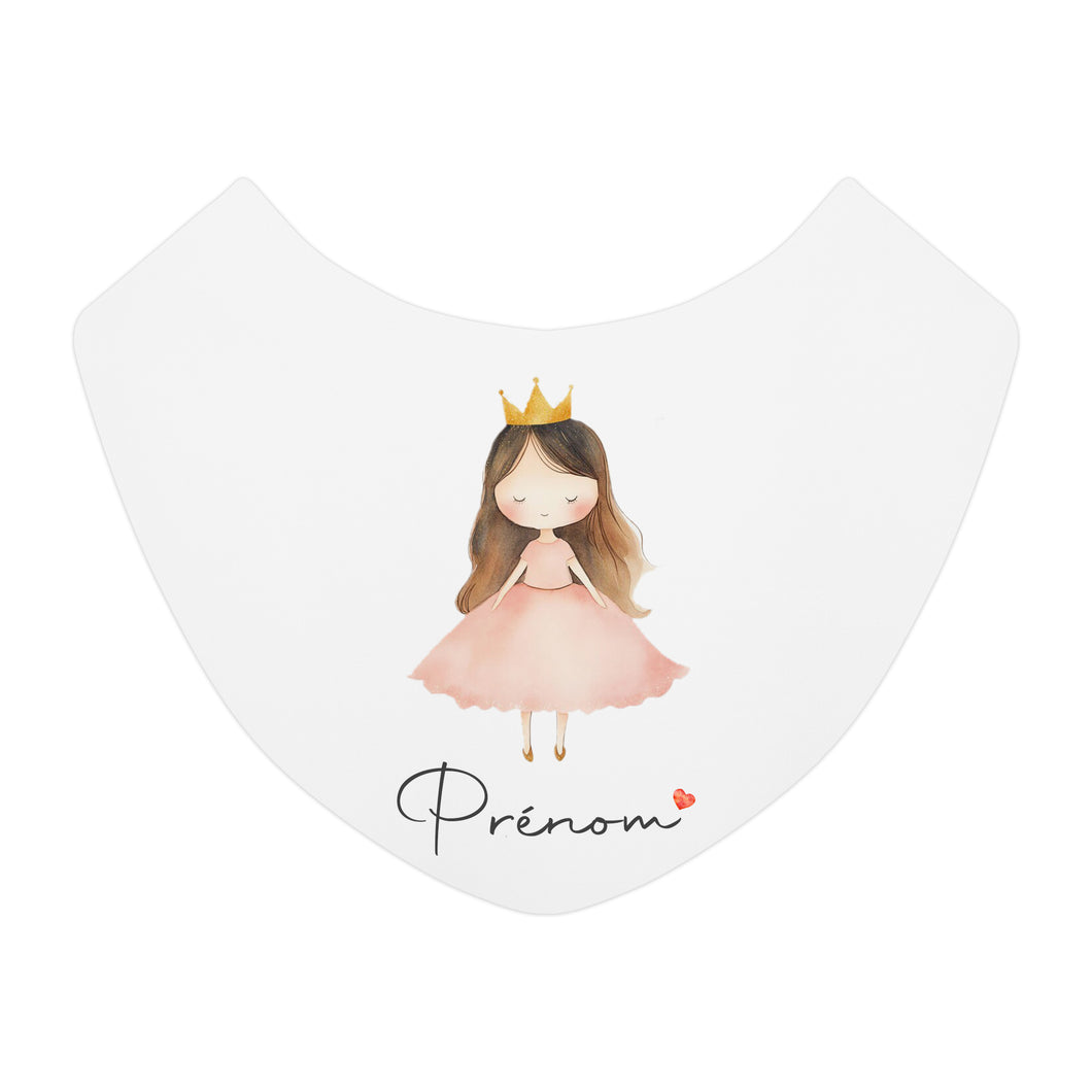 Bavoir personnalisable Princesse II