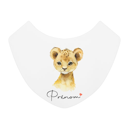 Bavoir personnalisable Lion