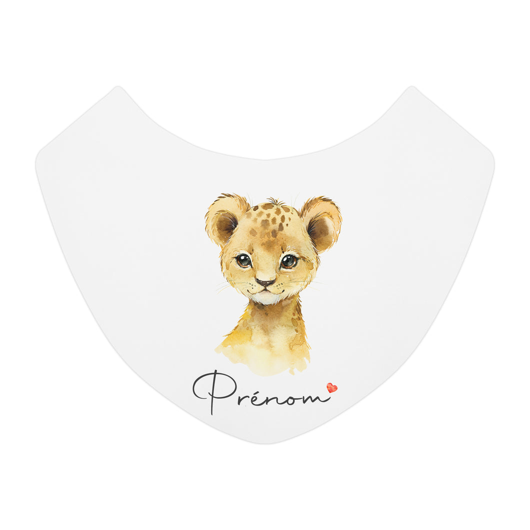 Bavoir personnalisable Lion