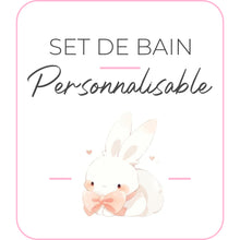 Charger l&#39;image dans la galerie, Set de bain | Modèle Lapin Kawaï