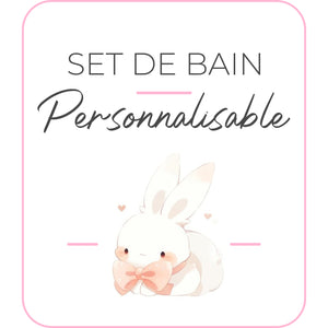 Set de bain | Modèle Lapin Kawaï