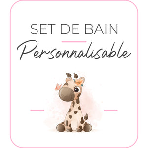 Set de bain | Modèle Girafe