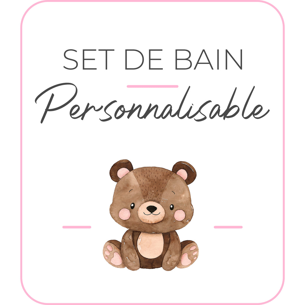 Set de bain | Modèle Doudou