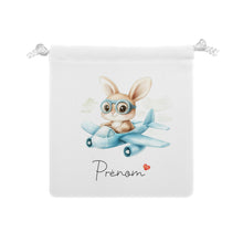 Charger l&#39;image dans la galerie, Pochon personnalisable | Lapin pilote