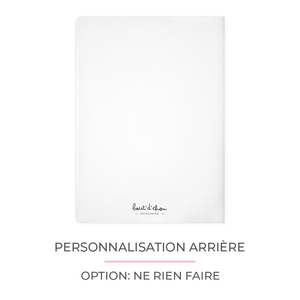 Protège carnet de santé personnalisable "Girafe"