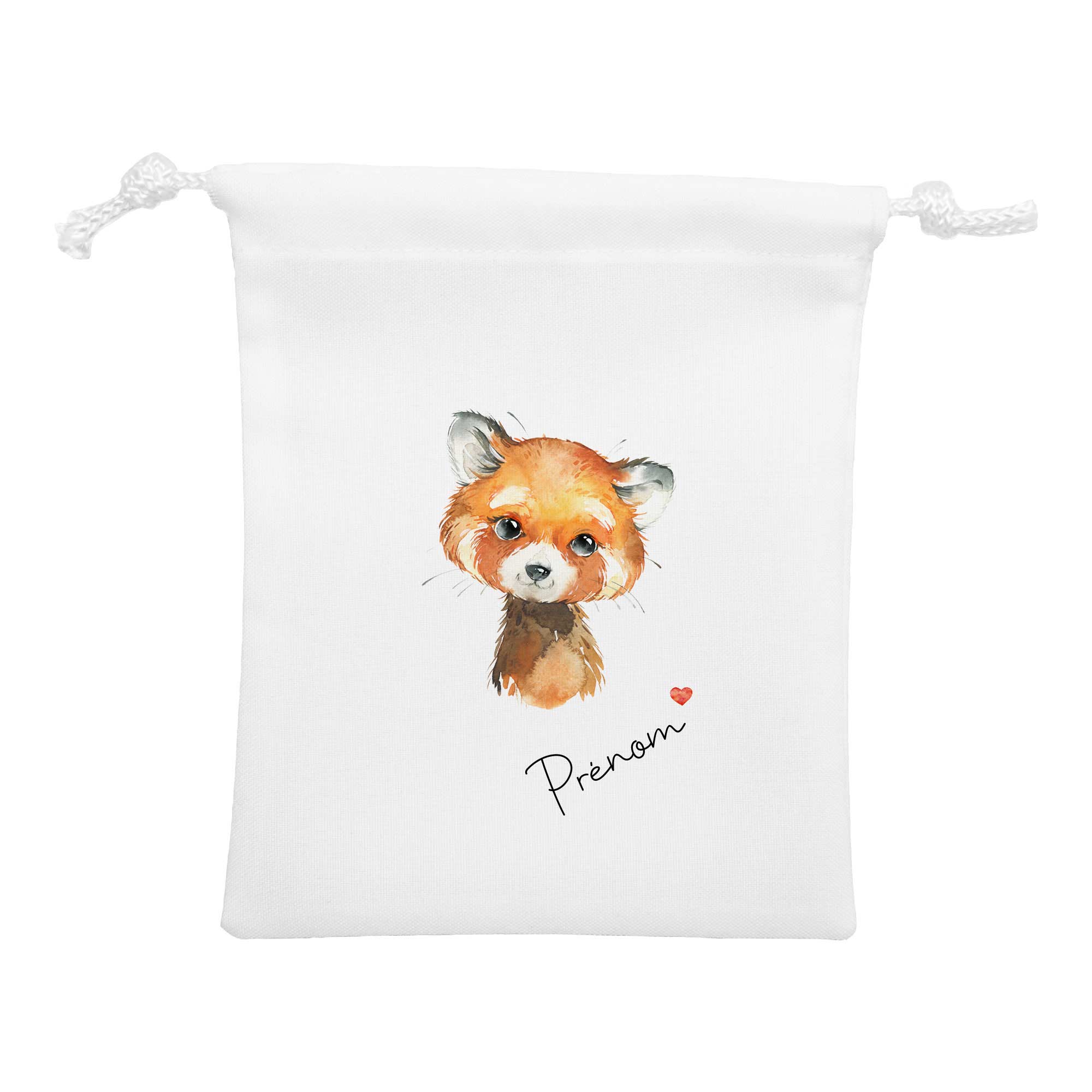 Tétine personnalisable, Modèle Panda Roux