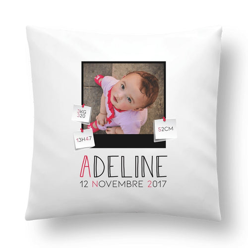 Housse de coussin personnalisable 