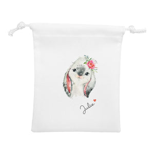 Sac pochon personnalisable | Modèle Lapin