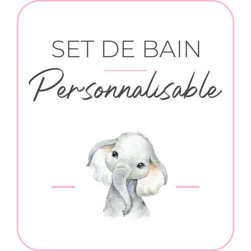 Set de bain | Modèle Éléphant