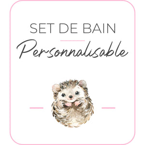 Set de bain | Modèle Hérisson