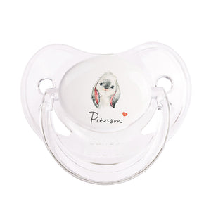 Tétine personnalisable | Lapin