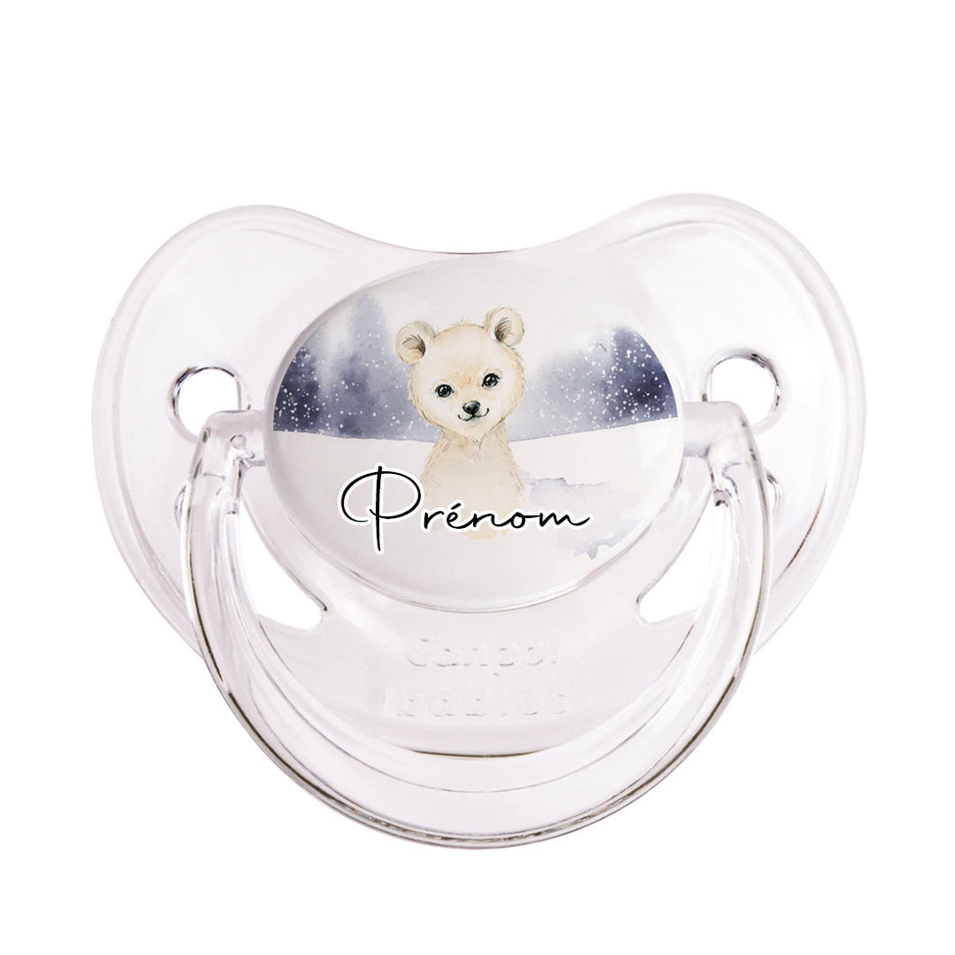Tétine personnalisable | Modèle Ours polaire